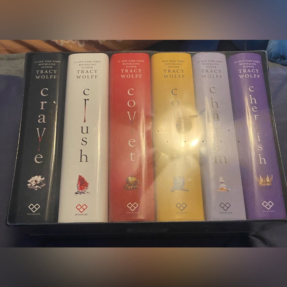 NIB Crave by Tracy Wolff Boxset 1-6 still sealed.